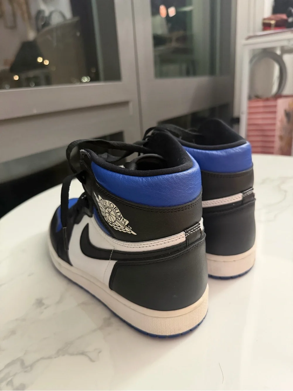 Jordan Kids' Retro High Top - Black/Blue/White